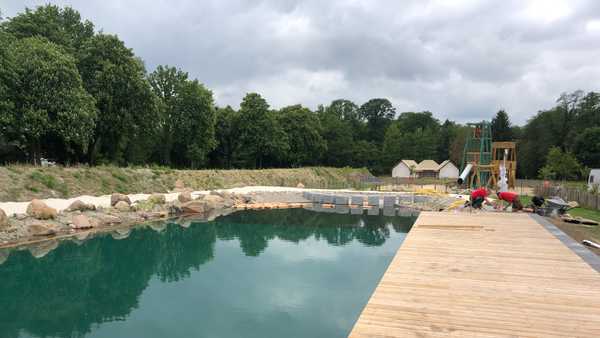 Naturschwimmbad Campingplatz Naturpott Borkenberge